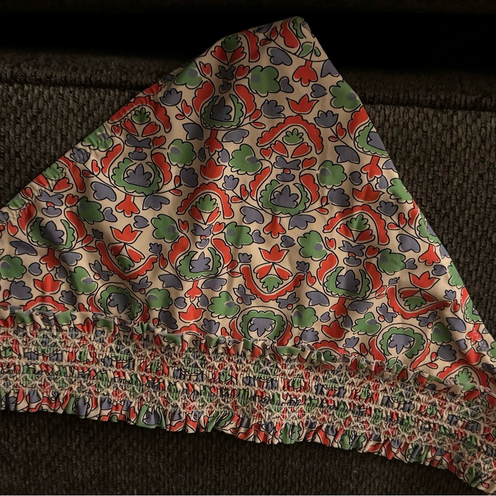 Tory Burch ruffled bikini bottom-no tags but brand new never worn